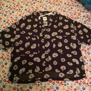 Vans womens button down